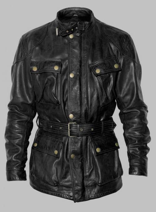 Benjamin Button Leather Jacket 2