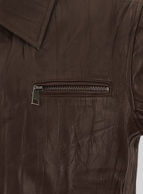 Bruce Willis Surrogates Leather Jacket 4