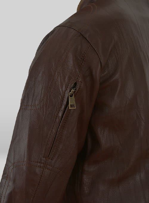 Gerard Butler Leather Jacket #1 7