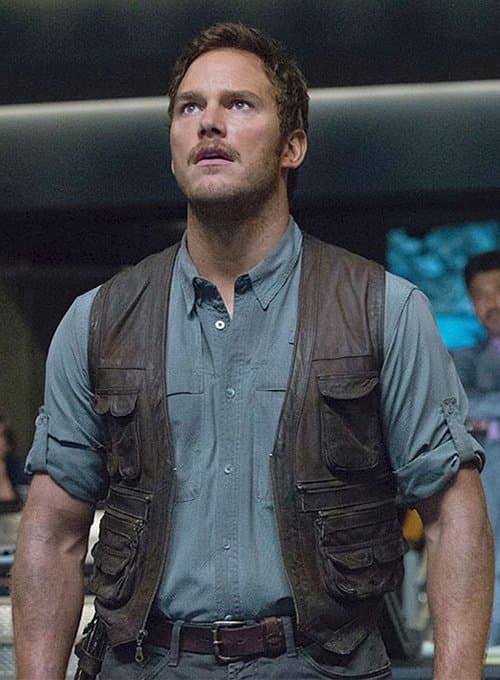 Chris Pratt Jurassic World Leather Vest 2