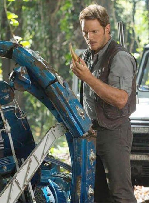 Chris Pratt Jurassic World Leather Vest 3