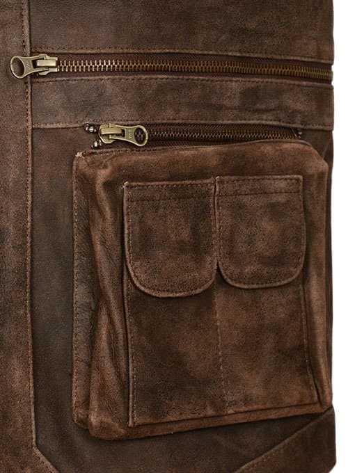 Chris Pratt Jurassic World Leather Vest 8