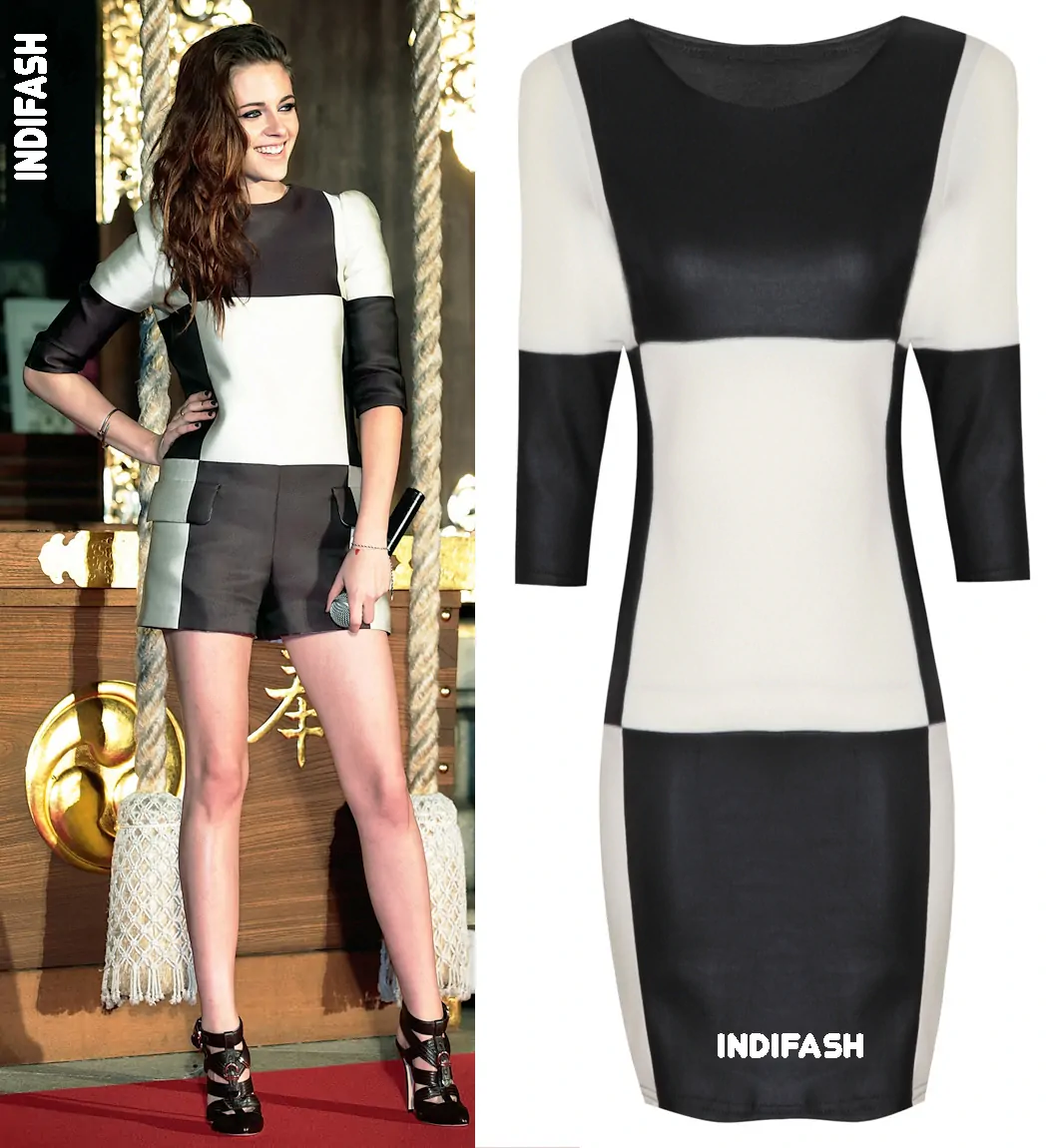 Womens Leather Dress - LD128