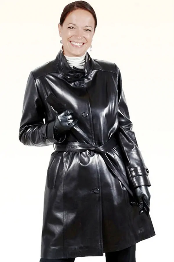 Womens Leather Dress - LD144