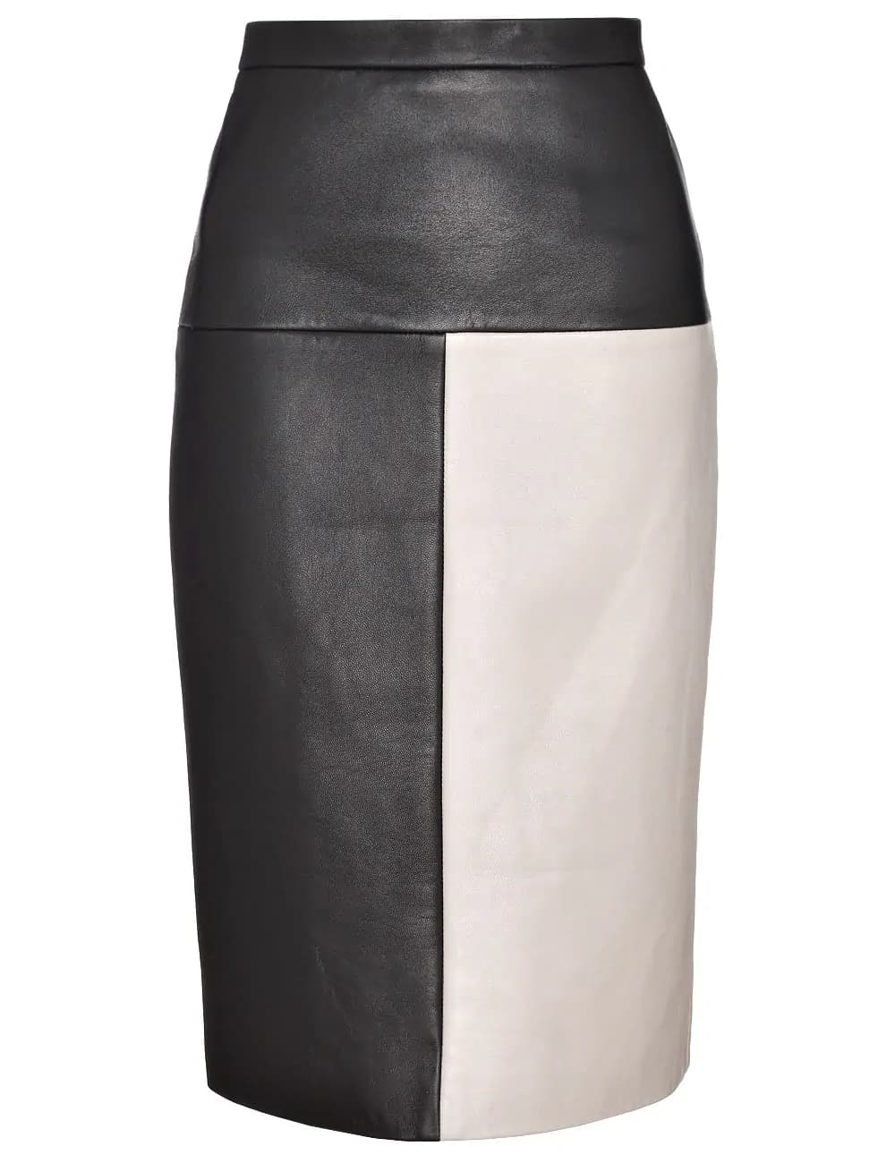 Womens Leather Skirts & Shorts - LSK042 1