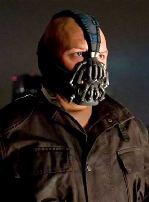 Tom Hardy The Dark Knight Rises Leather Jacket 3