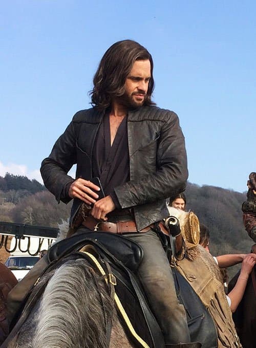 Tom Riley Da Vinci's Demons Leather Jacket #1 2